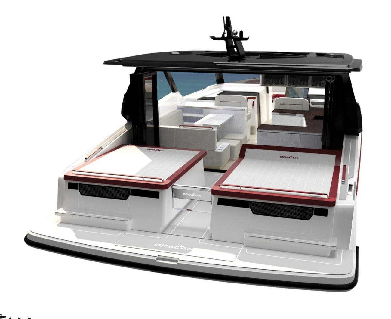 Dracan 42 Touring Render